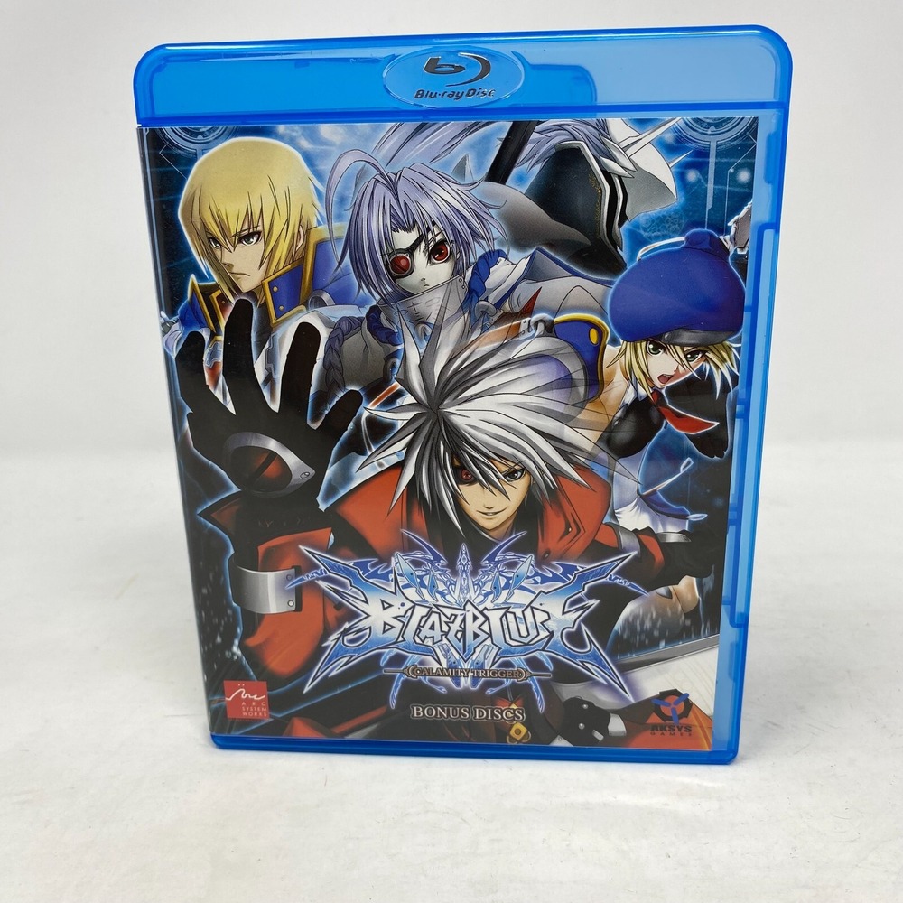 BlazBlue Calamity Trigger Limited Edition Bonus Discs Blu-ray Soundtrack 2009‎